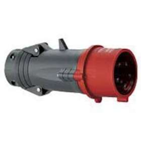 Fiche mobile droite Hypra IP44 32A - 380V~ à 415V~ - 3P+T - plastique|Legrand-LEG052943