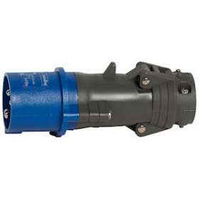 Fiche mobile droite Hypra IP44 16A - 200V~ à 250V~ - 2P+T - plastique|Legrand-LEG052042
