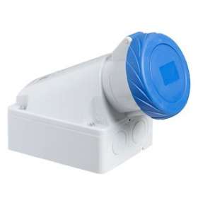 PratiKa - socle de prise industrielle - 32 A - 2P+T - 200-250 V CA - IP67|Schneider Electric-SCH83166