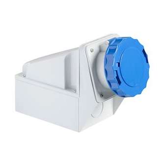 PratiKa - socle de prise industrielle - 63 A - 2P+T - 200..250 V CA - IP 67|Schneider Electric-SCH81178