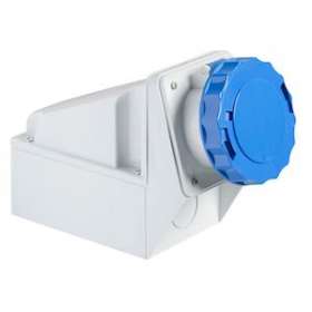 PratiKa - socle de prise industrielle - 63 A - 2P+T - 200..250 V CA - IP 67|Schneider Electric-SCH81178