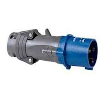 Fiche mobile droite Hypra IP44 63A - 200V~ à 250V~ - 2P+T - plastique|Legrand-LEG053642