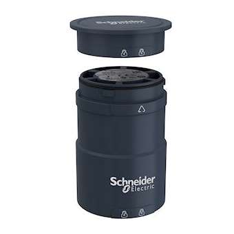 Harmony XVU - embase alim avec couvercle - D60 - noir - 24VACDC|Schneider Electric-SCHXVUC21B