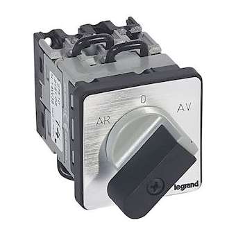 Commutateur moteur 3P - inverseur 1 vitesse - PR 12 - 5 contacts - fixation vis|Legrand-LEG027510