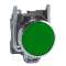 Harmony XB4 - bouton poussoir à impulsion - D22 - vert - 1F - vis étrier
