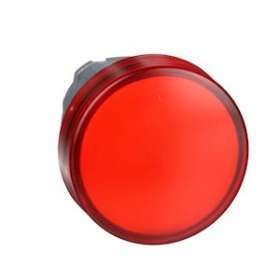 Harmony XB4 - tête voyant lumineux DEL - D22 - lisse - rouge|Schneider Electric-SCHZB4BV043