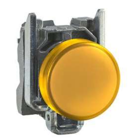 Harmony XB4 - voyant lumineux DEL - D22 - orange - 24V - vis étrier|Schneider Electric-SCHXB4BVB5