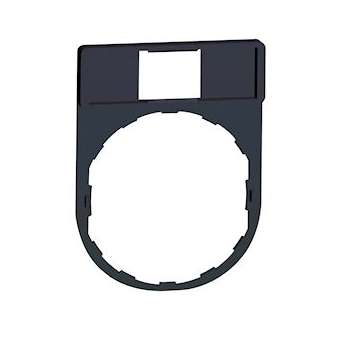 Harmony - porte étiquette plate 30x40 - pour étiquette 8x27|Schneider Electric-SCHZBZ32