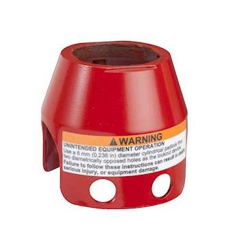 Harmony - garde métallique rouge pour arrêt d'urgence D40|Schneider Electric-SCHZBZ1604