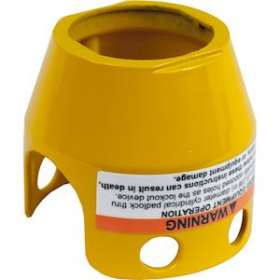 Harmony - garde métallique jaune pour arrêt d'urgence D40|Schneider Electric-SCHZBZ1605