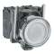 Harmony XB4 - poussoir lumineux LED - 1F+1O - blanc - D22 - 24VACDC|Schneider Electric-SCHXB4BW31B5