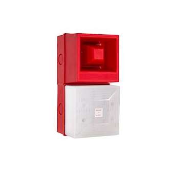 YL40/DL/O/RN/WR - COMBINE SIRENE/FLASH 24VCC OPALE 12LED 108dB IP65|-MKM245183