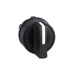 Harmony XB5 - tête bouton tournant à manette - D22 - 3 posit fixes - noir|Schneider Electric-SCHZB5AD3