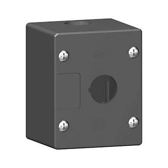 Harmony XALG - boîte à boutons vide - plastique - 1 perçage|Schneider Electric-SCHXALG01