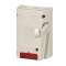 Coffret coupure enseigne lumineuse inter pompier 2P 16A 250V équipé 1 voyant