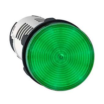 Harmony voyant rond - D22 - vert - LED intégrée - 24V|Schneider Electric-SCHXB7EV03BP
