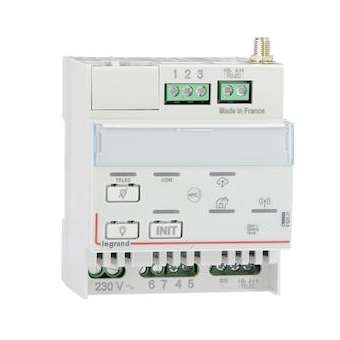 Télécommande modulaire multifonctions connectée radio - BAES et alarme incendie|Legrand-LEG062521