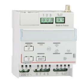 Télécommande modulaire multifonctions connectée radio - BAES et alarme incendie|Legrand-LEG062521
