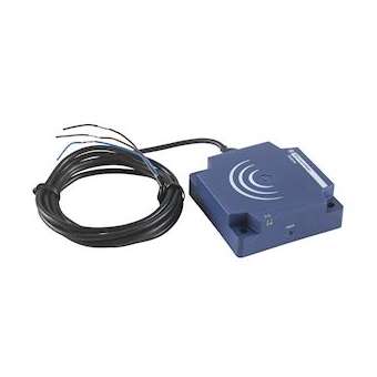 XS détecteur inductif plast - 80x80x26mm noyable apprent Sn60mm DC3-PNP NC - 2m|Schneider Electric-SCHXS8D1A1PBL2