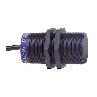 XS détecteur inductif plastique - M30 L63mm non noyable Sn15mm AC/DC NC - 2m|Schneider Electric-SCHXS4P30MB230