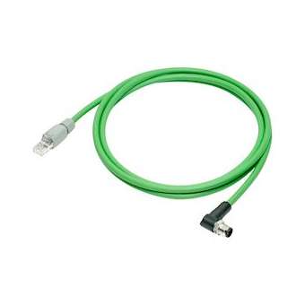 Câble de connection ethernet-ethercat (m12-rj45), 10 m|Omron electronics-OMRFQ-MWNL010