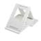 Support bureau blanc pour tout moniteur mains libres écran 3,5 ou 7'