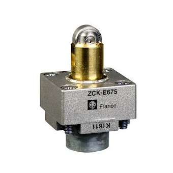 ZCKE - tête inter posi - poussoir galet renforcé métal appr laté 2sens -25/+70DE|Schneider Electric-SCHZCKE67