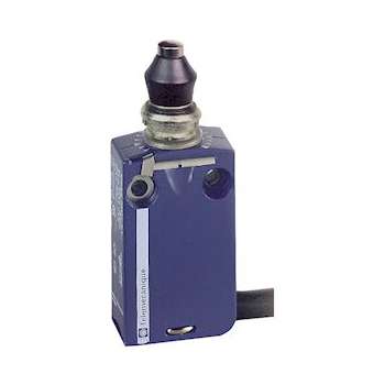 XCMD - ID Position - poussoir métal soufflet - 1NO+1NC - brusque - câb 1m|Schneider Electric-SCHXCMD2111L1