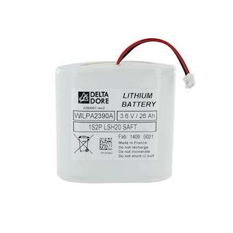 BP CS 8000 Tyxal+ Bloc piles pour centrale d'alarme|Delta dore-DDO6416222