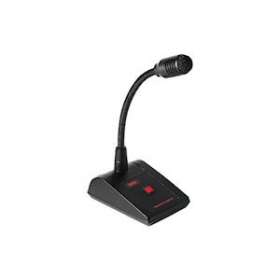 Pupitre micro avec bouton poussoir, XLR male (symétrique)|Rondson-ONDPA_100X