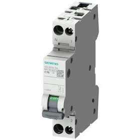 CIRCUIT BREAKER 4.5KA 1+N/1MW NL C4|Siemens Industries et Infrastructures-SIE5SL3004-7KL