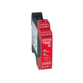 Preventa XPSAXE - module - surveillance d'arrêt d'urgence et d'inter. - 24Vca/cc|Schneider Electric-SCHXPSAXE5120C