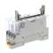 Accessoire relais de sécurité g7sa, socle rail din/vis, 6 contacts