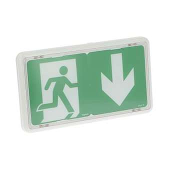BAES+BAEH d'évacuation saillie à LEDs IP43 IK07 plastique SATI Connecté visibilité augmentée pour ERP et ERT|Legrand-LEG062560