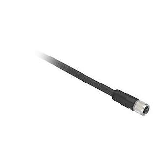 Preventa - connecteurs pré-cablé M12 - 8 broches droit femelle - câble 10m|Schneider Electric-SCHXZCP29P11L10