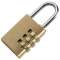 Cadenas laiton à code 30 mm