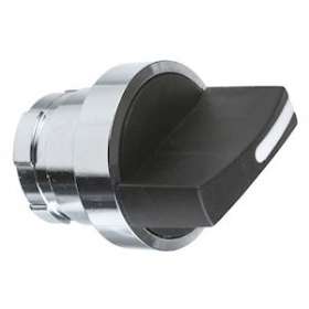 Harmony - tête de manoeuvre - D28,5mm - métallique - à manette noire|Schneider Electric-SCHKAXZ1M12
