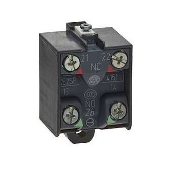 Preventa - bloc de contact à encliqueter - pour inter. pédale 1 ou 2 pas - 1O+1F|Schneider Electric-SCHXE2SP4151