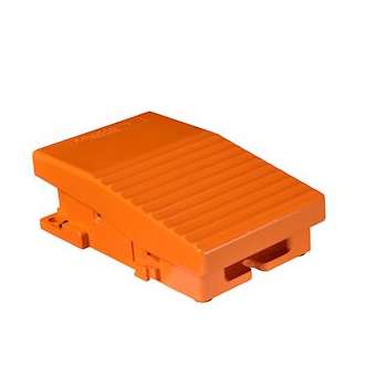 Preventa XPER - inter. à pied - simple - sans capot - métal.- orange - 1O+1F|Schneider Electric-SCHXPER110