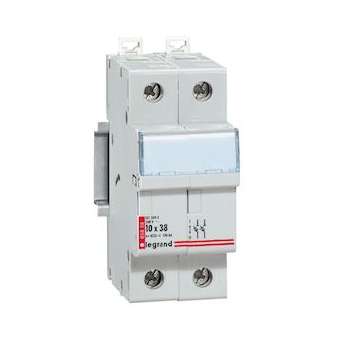 Coupe-circuit sectionneur - 2P - cartouche cylind ind 10x38 - 500 V~|Legrand-LEG005828