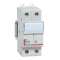 Coupe-circuit sectionneur - 2P - cartouche cylind ind 10x38 - 500 V~