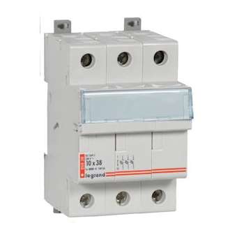 Coupe-circuit sectionneur - 3P - cartouche cylind ind 10x38 - 500 V~|Legrand-LEG005838