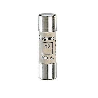 Cartouche industrielle cylindrique typegG 14x51mm sans percuteur - 40A|Legrand-LEG014340