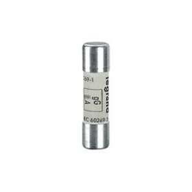 Cartouche industrielle cylindrique typegG 10x38mm sans voyant - 0,5A|Legrand-LEG013394