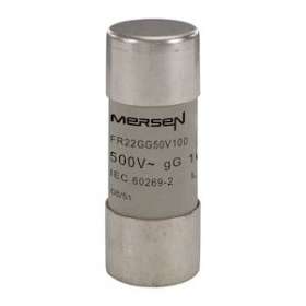 Fusible taille 22x58 - gG - 100A - 500V|Mersen ( ex ferraz shawmut )-FEZE218205