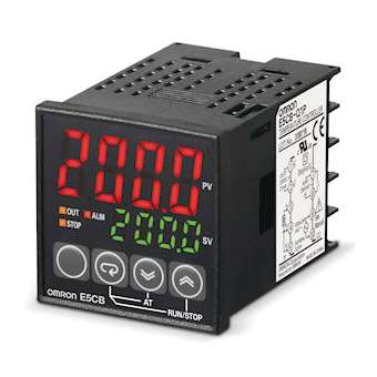 Régulateur de température, 48x48 mm, entrée capteur: thermocouple, 100-240 vc.a.|Omron electronics-OMRE5CB-R1TC100-240VAC