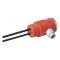 Sonde de niveau résistive 1/2' - 2 éléctrodes Polyéthylène 1000mm - IP67