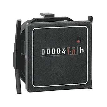 Compteur horaire totalisateur 200V~ à 240V~ - 50Hz - 48x48mm|Legrand-LEG049555