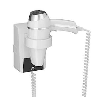 Sèche-Cheveux CLIPPER II blanc + support base|JVD-JVD8221195