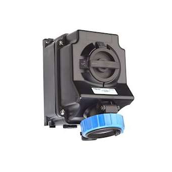 UPR - Prise Murale 16A 2P+T Polyamide ATEX / IECEx 200-250 V 50/60 Hz|Atx Appleton-ATXUPR316RB6